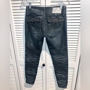 Almost Famous Y2K Low Rise Skinny Destroyed Jean Women’s Jr Size 9